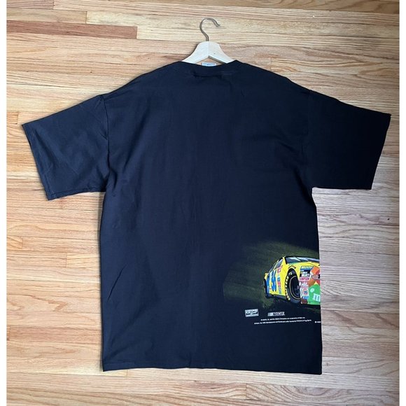 VINTAGE 1998 NASCAR M&M CARTOON ERNIE IRVAN RACING T SHIRT SIZE XL 90S RACE CARS - Picture 3 of 6
